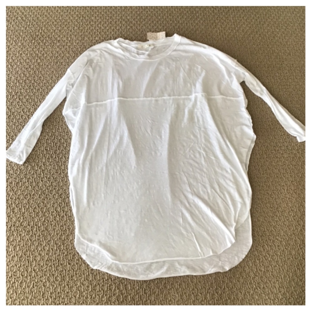 Free People Telltale Cotton Blend Tunic Top.  NWT. - Picture 6 of 7